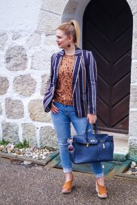 pattern mix, leopard print, stripes, Madame Schischi, fashionblogger,autum, fall, fall styles, pre-fall