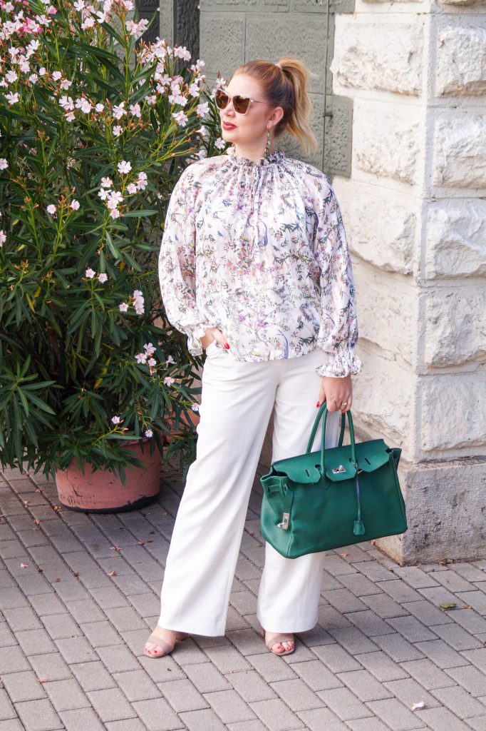 How to wear white linen pants - pre-fall... - Madame Schischi