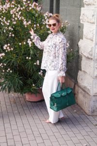 pre-fall, white for fall, linen pants, marlene pants, white on white, fashionblogger, Madame Schischi