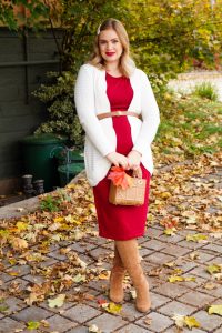 fall look, fall, autumn style, burgundy, bump style, maternity dress, 17 weeks, fashion blogger, Madame Schischi, styling a midi dress