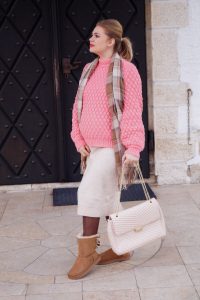 cozy chic, fashion, fashionblogger, ugg boots, winter style, winter fashion, style blogger, Madame Schischi, pink love, maternity style, dress the bump, pregnancy style