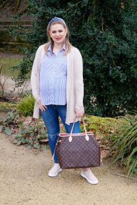fashionblogger, fashion, spring style, spring, spring fashion, luis vuitton neverfull, soft colors, pregnancy style, maternity style