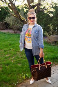 fashionblogger, blogger, style blogger, denim on denim, fashionista, spring style, spring, what to wear, how to style denim, denim all over, canadian tuxedo