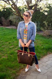 fashionblogger, blogger, style blogger, denim on denim, fashionista, spring style, spring, what to wear, how to style denim, denim all over, canadian tuxedo