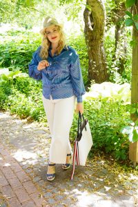 fashionblogger, white culotte, summer denim, tommy hilfiger, what I wear, ootd, how to style, summer, summer style