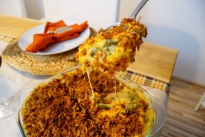 food, food and drinks, thanksgiving, side dishes, thanksgiving dinner, green bean casserole, recipes, easy recipe, kitchen, house