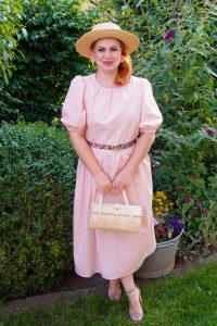 fashionblogger, fashion, style inspo, garden party, garden party dress, blush dress, pink dress, straw bag, 31 dresses of summer, summer dress, dress lover, how to style, what to wear, womans fashion, southern style