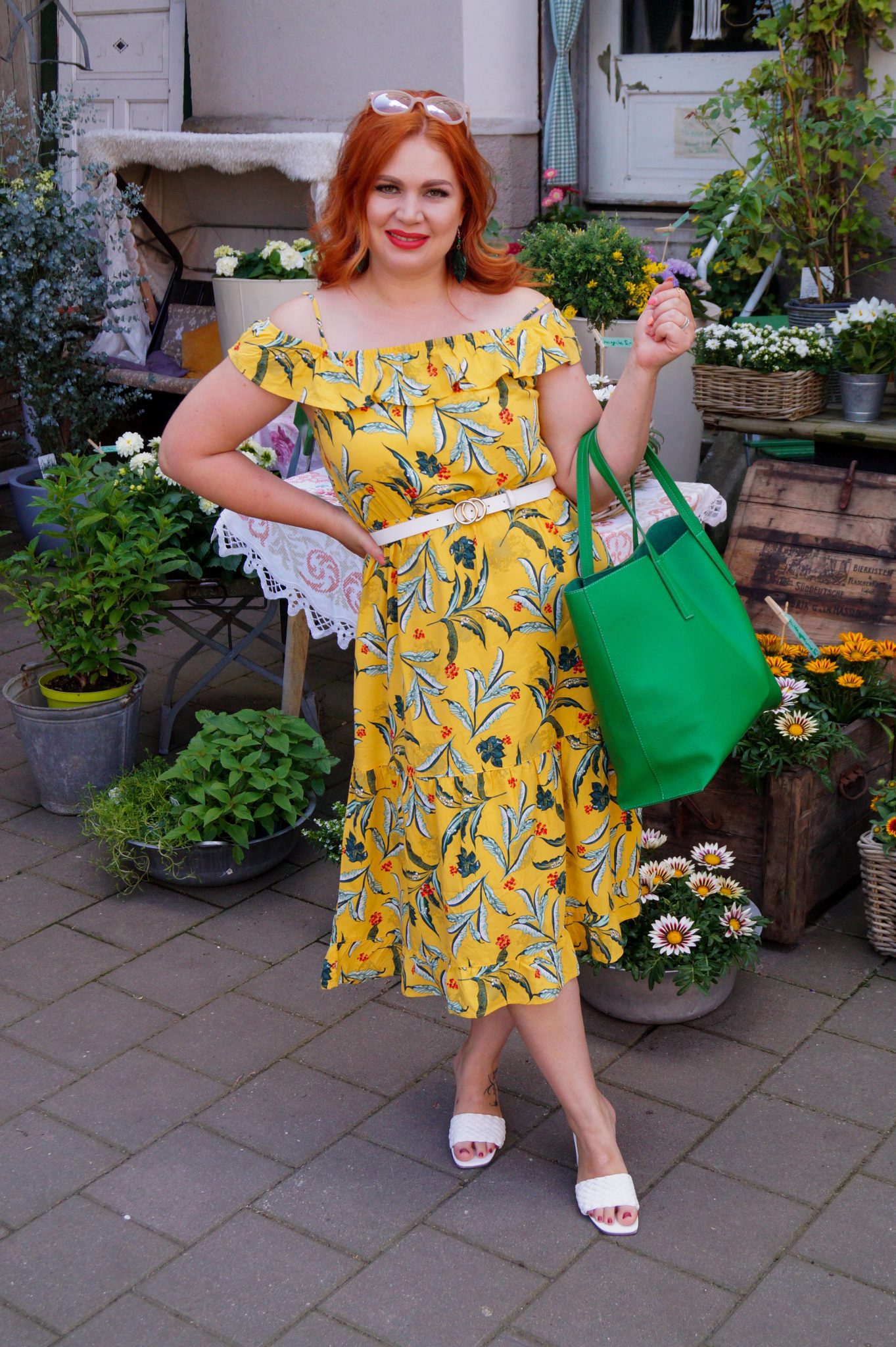 31 Dresses of Summer the offshoulder dress... Madame Schischi