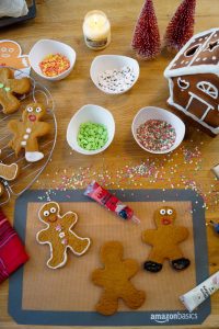 baking gingerbread cookies, baking with my baby, holiday activites, gingerbread, christmas baking