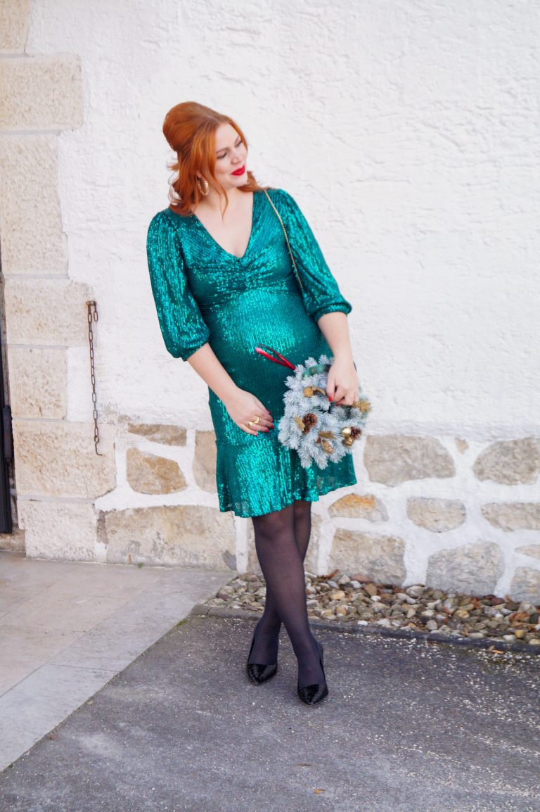 Festive Sequin Dress